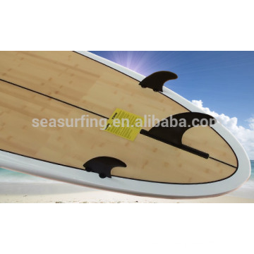high quality black carbon fiber surfboard fin